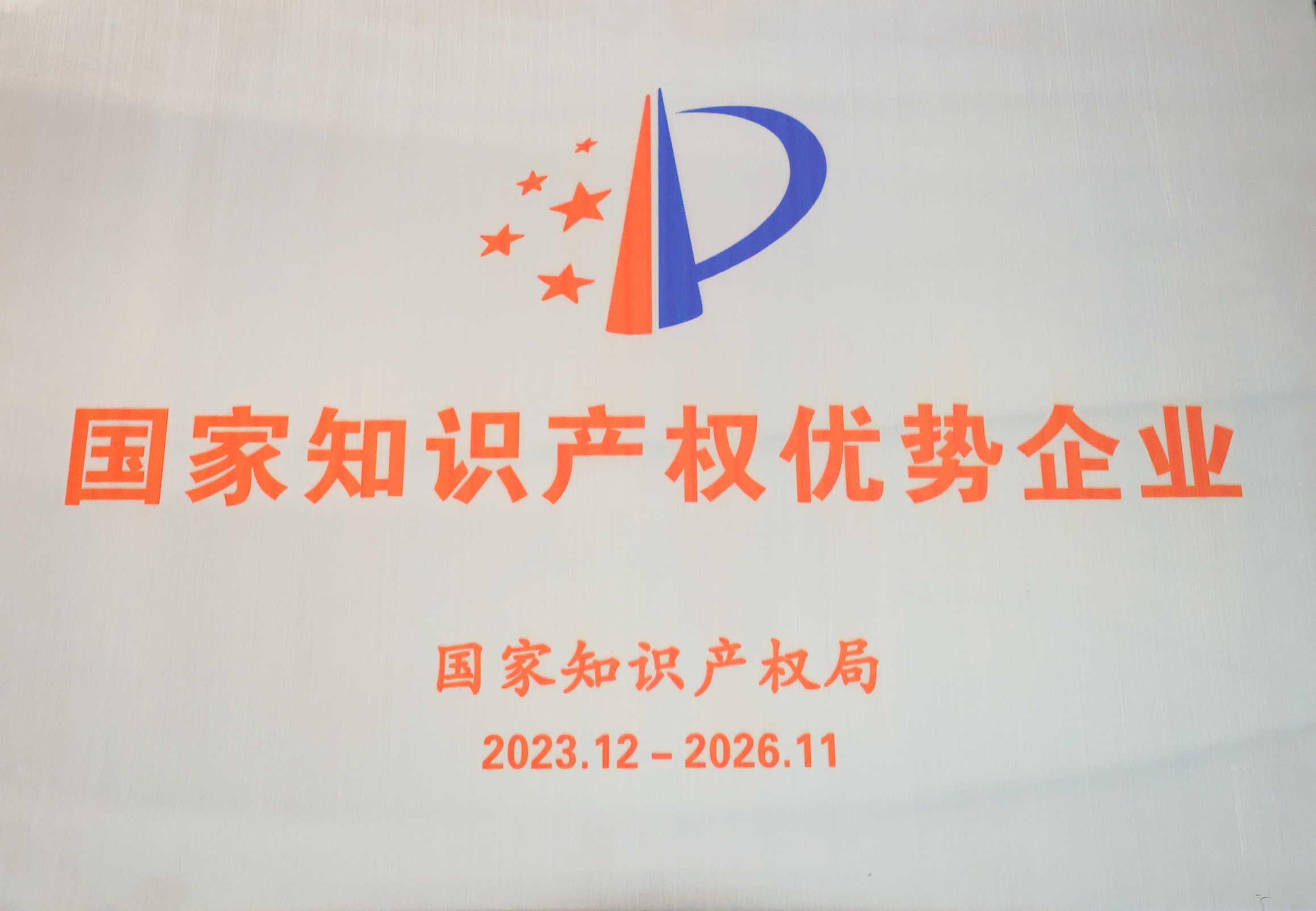 国家知识产权优势企业